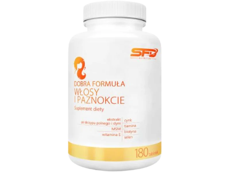 SFD Dobra Formuła Włosy i paznokcie, tabletki