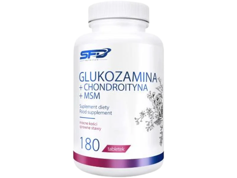 SFD Glukozamina + Chondroityna + MSM, tabletki
