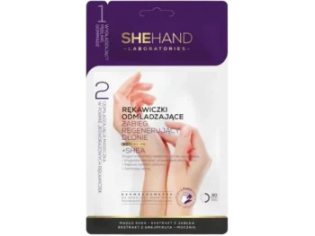 Zdjęcie produktu Shehand Laboratories Rękawiczki odmładzające Zabieg regenerujący dłonie