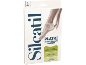 Zdjęcie produktu Silcatil płatki złuszczające na pięty, plaster