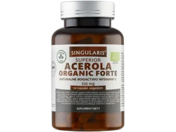 Zdjęcie produktu Singularis Acerola Organic Forte, kapsułki, 520 mg
