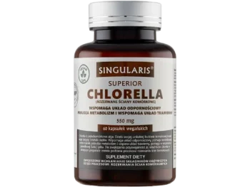 Zdjęcie produktu SINGULARIS Chlorella Superior, kapsułki, 550 mg