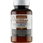SINGULARIS Cytrynian magnezu Powder 100%, proszek, 190 mg