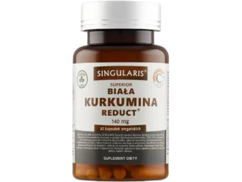 Zdjęcie produktu SINGULARIS Superior Biała kurkumina Reduct, kapsułki, 133 mg