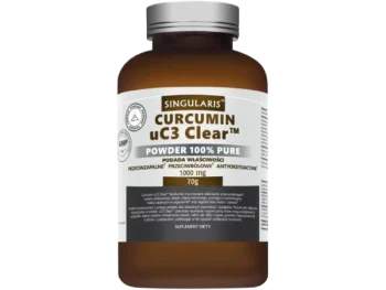 Zdjęcie produktu Singularis Superior Curcumin uC3 Clear Kurkuma, proszek, 1000 mg