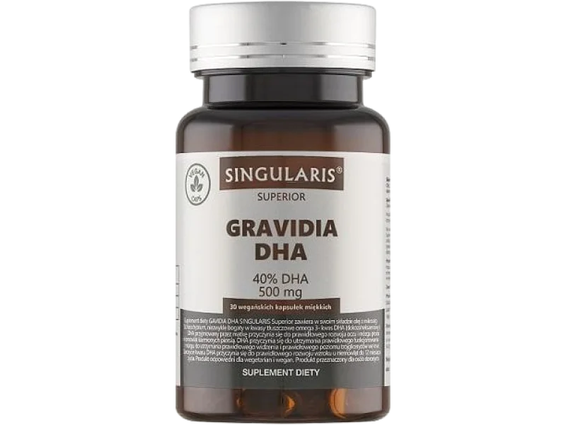 SINGULARIS Superior Gravidia DHA, kapsułki, 200 mg