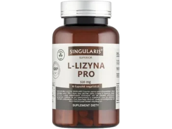 Zdjęcie produktu SINGULARIS Superior L-Lizyna Pro, kapsułki, 515 mg