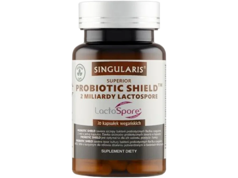 Singularis Superior Probiotic Shield, kapsułki, 2 x 10⁹ CFU