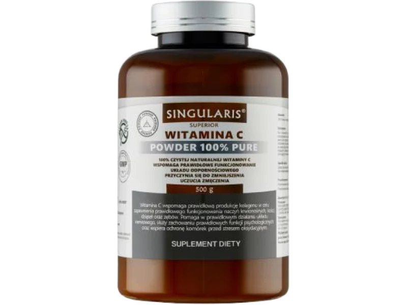 SINGULARIS Witamina C Powder 100% Pure, proszek, 1 g