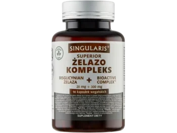 Zdjęcie produktu SINGULARIS Żelazo kompleks + Bioactiv, kapsułki, 25 mg