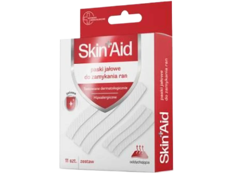 SKIN AID Paski Jałowe Do Zamykania Ran