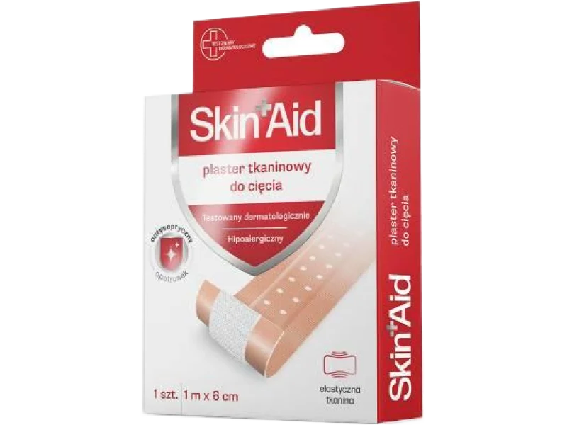 Skin Aid Plaster tkaninowy do cięcia, 0,3%