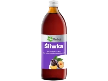 Zdjęcie produktu Śliwka 100% Sok EkaMedica, płyn doustny