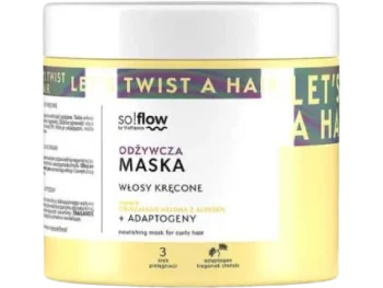 Zdjęcie produktu so!flow by Vis Plantis Maska odżywcza do włosów kręconych melon aloes