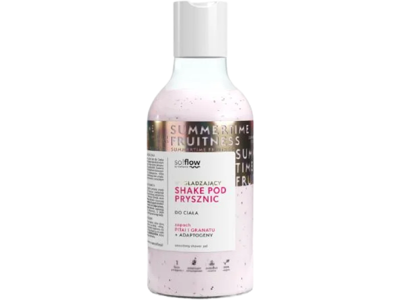 so!flow by Vis Plantis Shake pod prysznic Pitaja Granat, żel