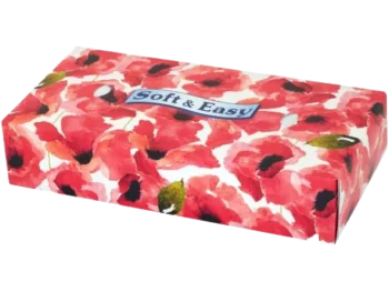 Zdjęcie produktu Soft & Easy Chusteczki kosmetyczne Flowers