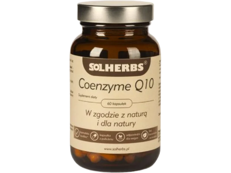 SOLHERBS Coenzyme Q10 Koenzym Q10, kapsułki, 100 mg