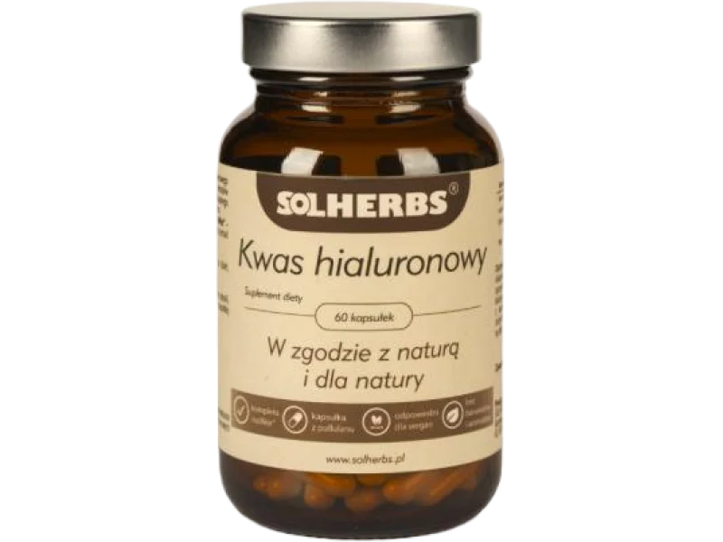SOLHERBS Kwas hialuronowy, kapsułki, 200 mg