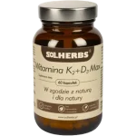 SOLHERBS Witamina K2 + D3 MAX, kapsułki