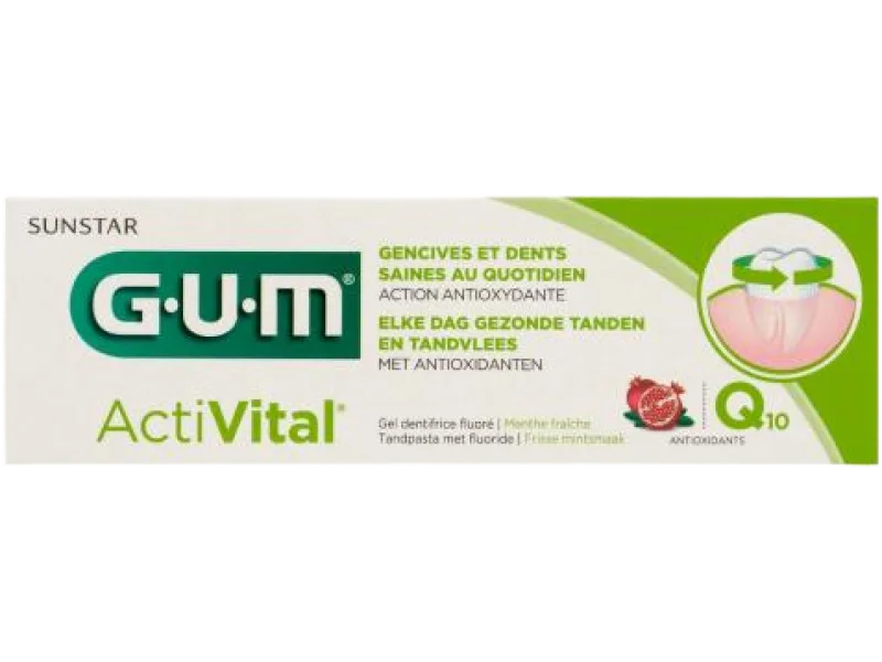 SUNSTAR GUM ActiVital, pasta do jamy ustnej