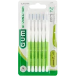 SUNSTAR GUM Bi-Direction Szczoteczki międzyzębowe zielone, sprzęt medyczny, 0,7 mm