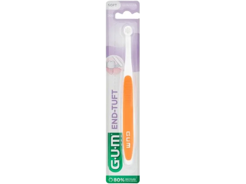 Sunstar GUM End-Tuft Szczoteczka jednopęczkowa, sprzęt medyczny