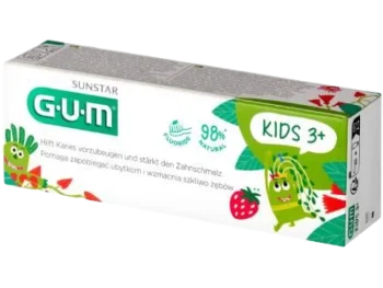 Zdjęcie produktu Sunstar Gum Kids 3+ Pasta do zębów dla dzieci, 500 ppm