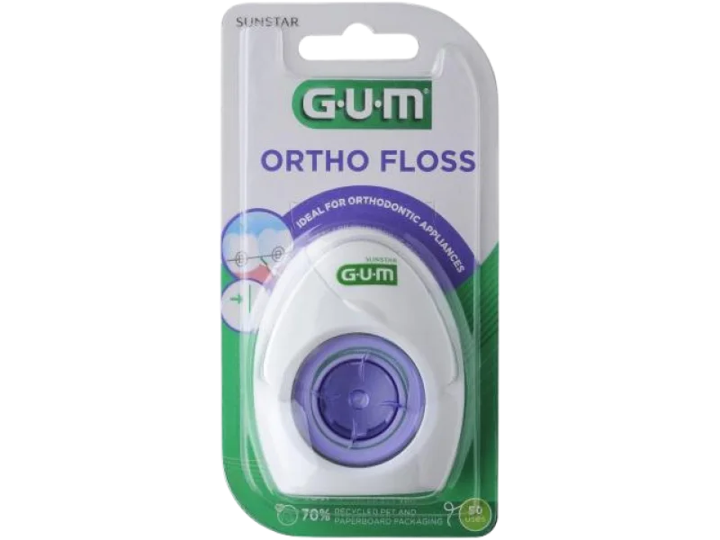 Sunstar GUM Ortho Floss Nić dentystyczna