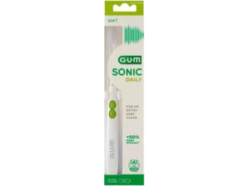 SUNSTAR GUM SONIC DAILY Szczoteczka soniczna Biała, sprzęt medyczny