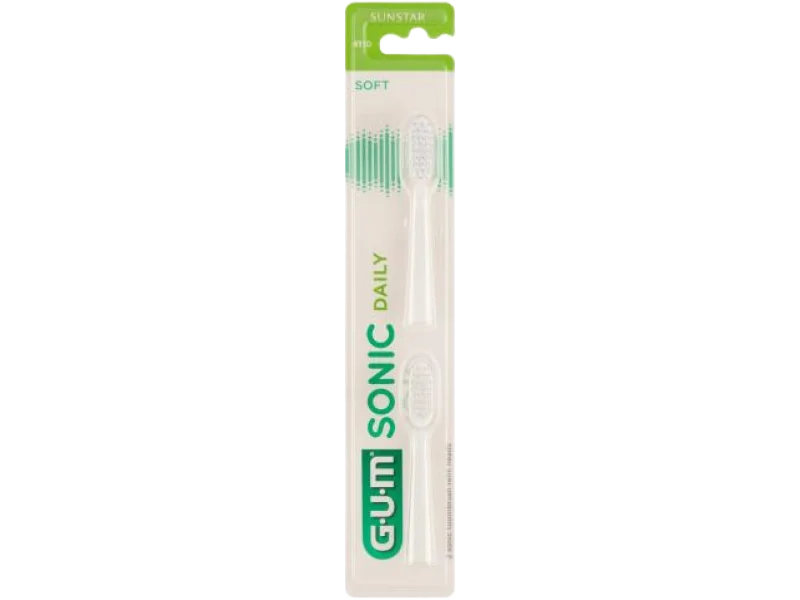 Sunstar Gum Sonic Daily Wymienne końcówki do szczoteczki sonicznej ActiVital, sprzęt medyczny