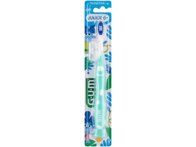 Sunstar GUM Szczoteczka do zębów Monster Junior Soft, sprzęt medyczny