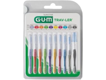 Sunstar Gum Trav-Ler Mix Szczoteczki do przestrzeni międzyzębowych, sprzęt medyczny