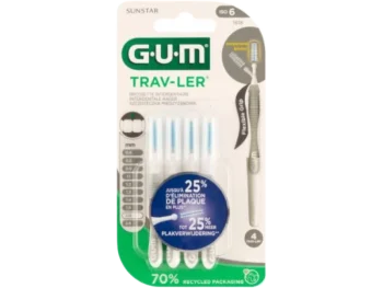 SUNSTAR GUM Trav-Ler Szczoteczka do przestrzeni międzyzębowych, sprzęt medyczny, 2,0 mm