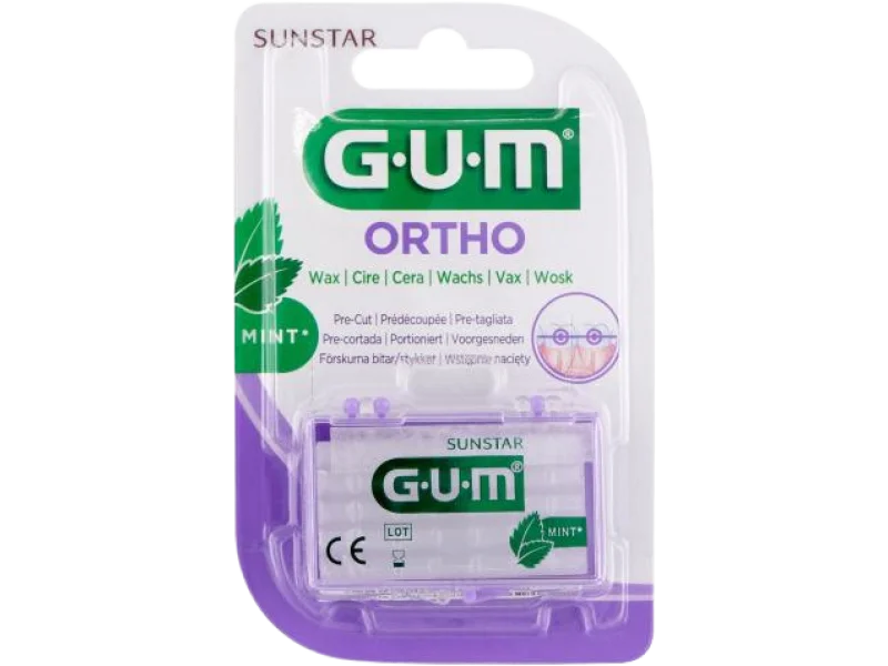 Sunstar GUM Wosk ortodontyczny miętowy 724