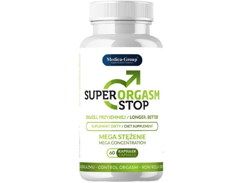 Super Orgasm Stop, kapsułki