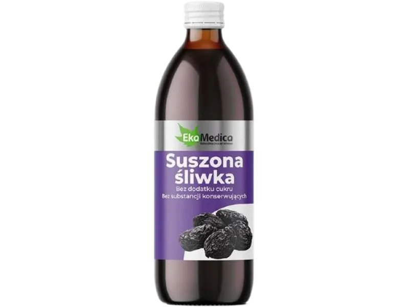 Suszona śliwka sok EkaMedica, płyn