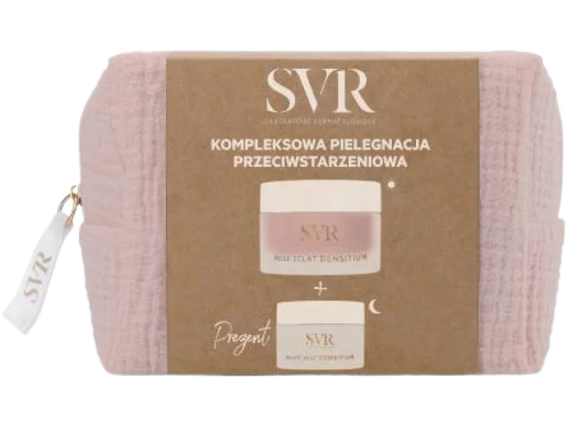 SVR DENSITIUM Zestaw Rewitalizujący krem przeciwzmarszczkowy + Intensywnie regenerujący balsam do twarzy na noc