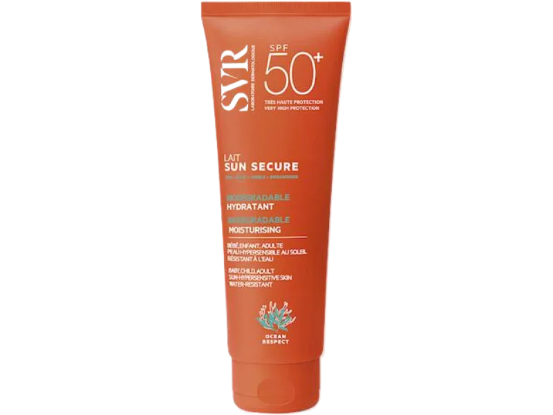 SVR SUN SECURE LAIT nawilżające mleczko SPF50+