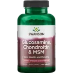 Swanson Glukozamina, Chondroityna & MSM, tabletki