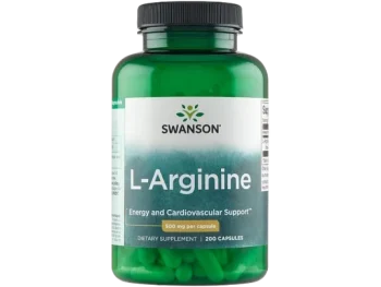 Zdjęcie produktu SWANSON L-ARGININA 500mg, kapsułki, 500 mg