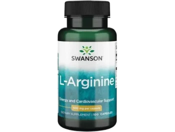 Zdjęcie produktu Swanson L-Arginina, kapsułki, 500 mg