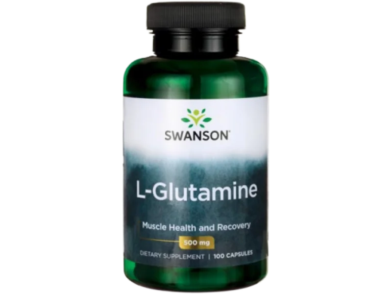 Swanson L-Glutamina, kapsułki