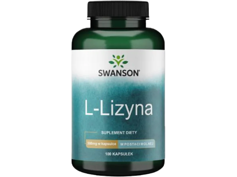 SWANSON L-Lizyna, kapsułki, 500 mg