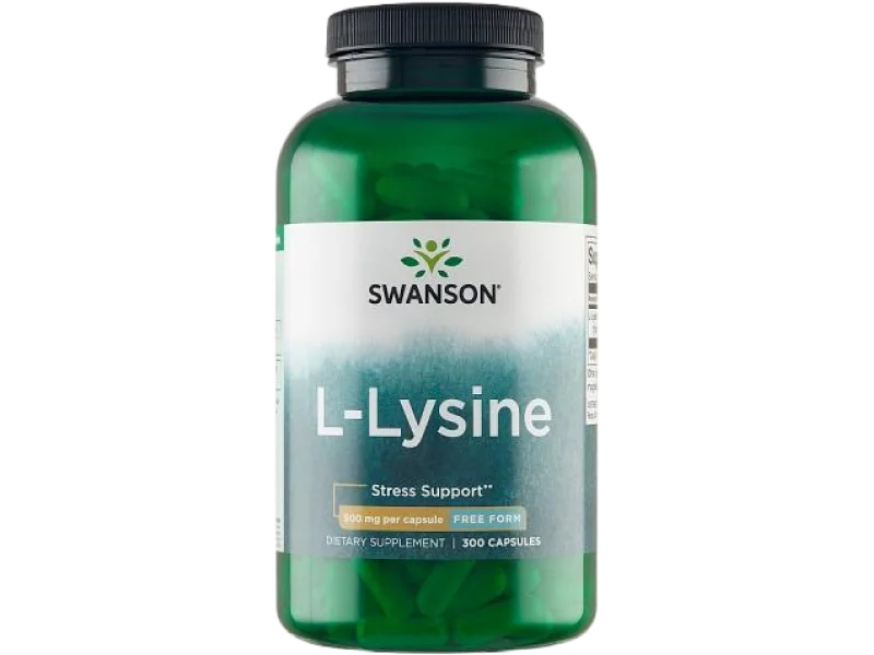 SWANSON Lizyna, kapsułki, 500 mg