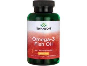 Zdjęcie produktu SWANSON Omega3 smak cytrynowy, kapsułki miękkie