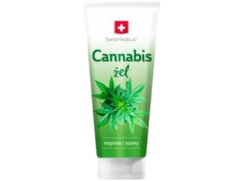 SwissMedicus Cannabis Żel na mięśnie i stawy, żel