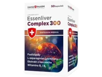 Swiss+Pharm Essenliver Complex 300, kapsułki miękkie, 300 mg