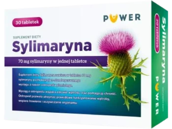 Zdjęcie produktu Sylimaryna Puwer, tabletki, 70 mg