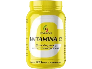 Zdjęcie produktu Symbiotics Witamina C ze standaryzowanym ekstraktem z aceroli, proszek, 975 mg