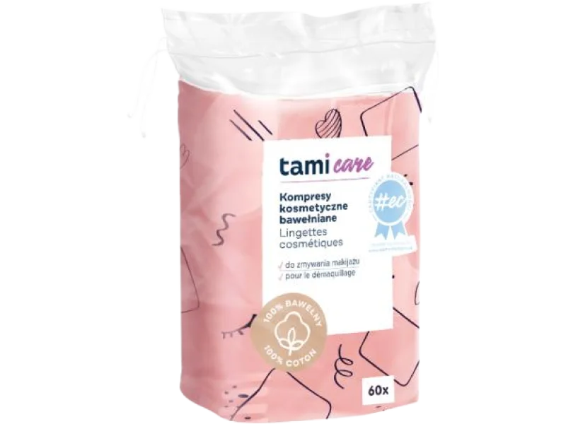 TAMI Care Bawełniane kompresy kosmetyczne